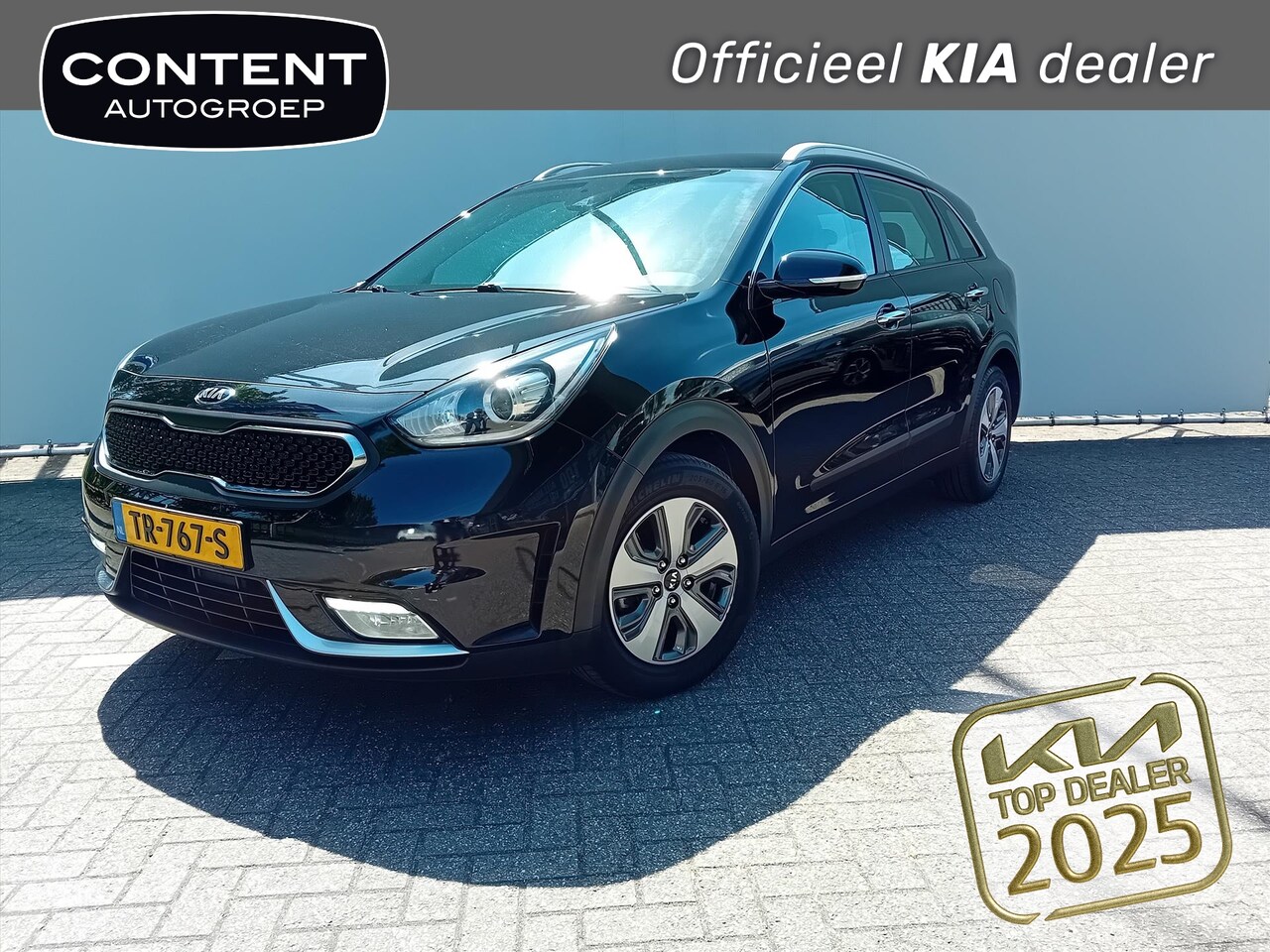 Kia Niro - 1.6 GDi Hybrid 141pk DCT6 DynamicLine - AutoWereld.nl