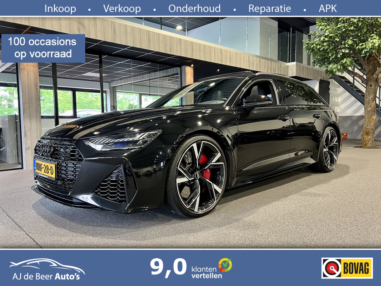 Audi A6 Avant - RS 6 TFSI quattro Panorama | Laser | B&O 3D advanced | HUD | Sport uitlaat - AutoWereld.nl