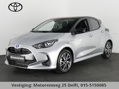 Toyota Yaris - 1.5 HYBRIDE AUTOMAAT SILVERLINE BI-TONE CLOUD NAVI. SLECHTS 6.400 KM. GARANTIE TOT 3-2034