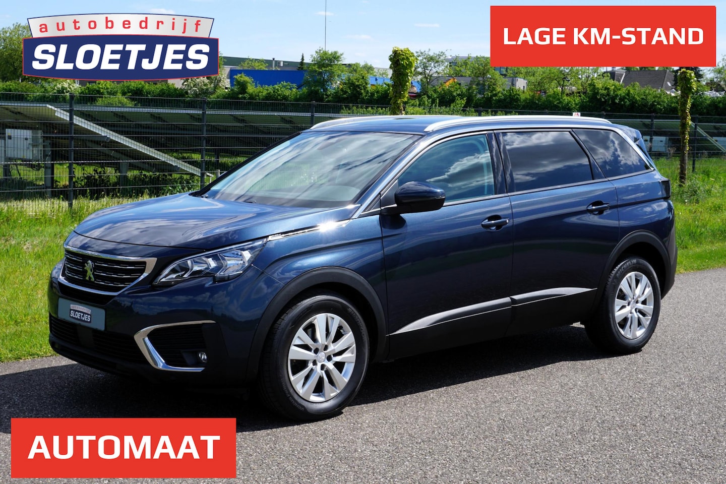 Peugeot 5008 - 1.2 PureTech Active Automaat |131 pk |Metallic blauw  |Parkeersensoren |Navigatie |DAB |Ca - AutoWereld.nl