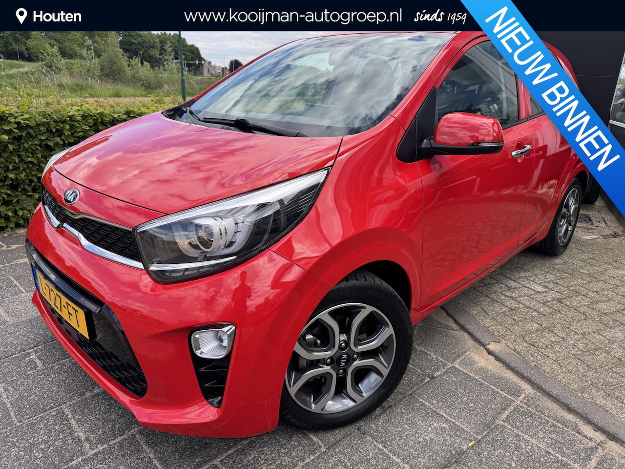 Kia Picanto - 1.0 DPi DynamicPlusLine | Keyless Entry | Lichtmetalen Velgen | Unieke KM-Stand | Navigati - AutoWereld.nl