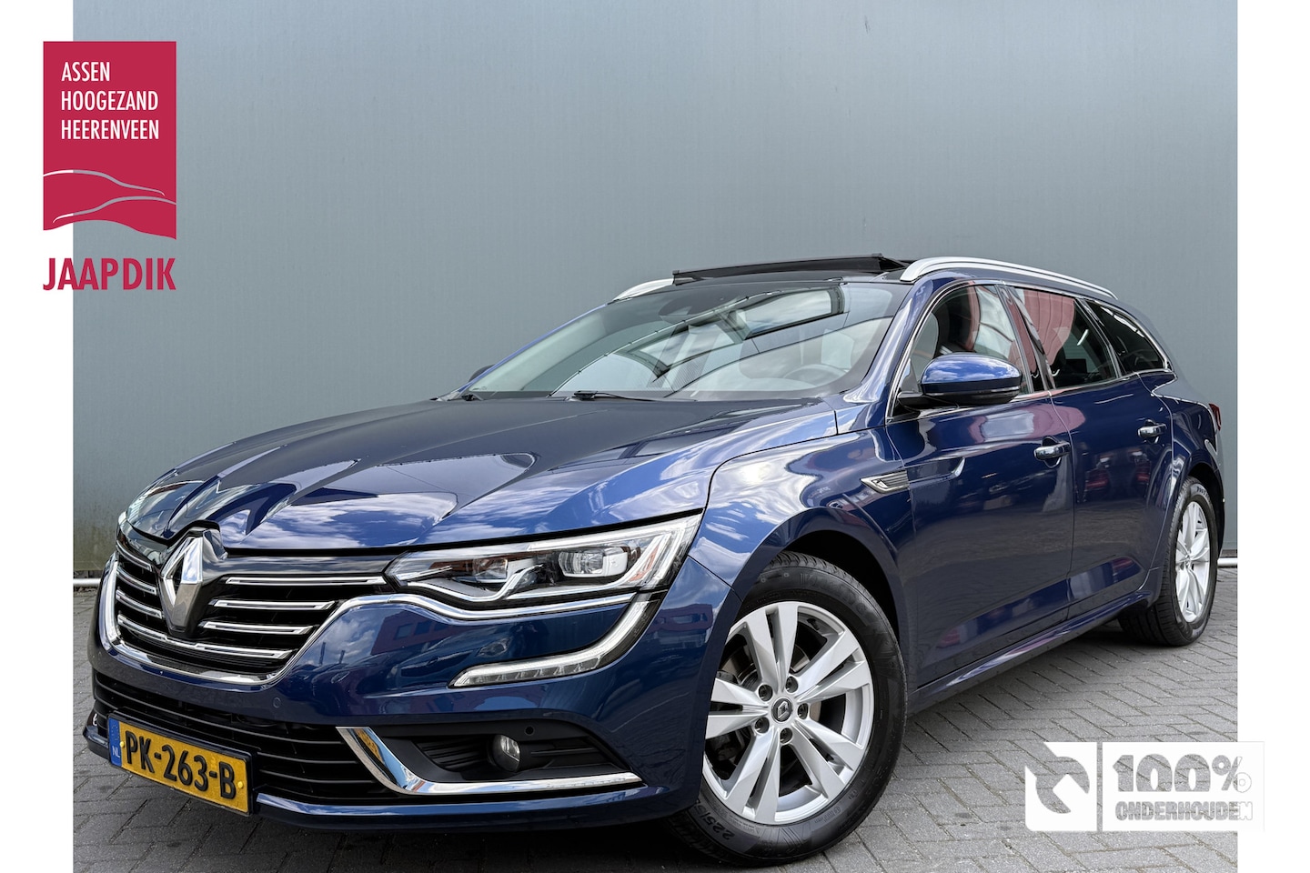 Renault Talisman Estate - BWJ 2017 1.6 150 PK TCe Zen AUTOMAAT / TREKHAAK / NAVI / CLIMA / CRUISE / KEYLESS / PANORA - AutoWereld.nl