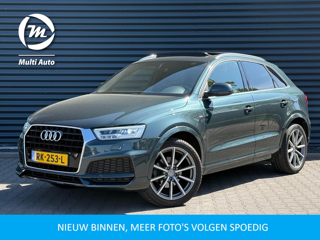 Audi Q3 - 1.4 TFSI CoD Sport 2x S Line 150pk | Panodak | LED | Navigatie | Sport Stoelen Half Leder - AutoWereld.nl