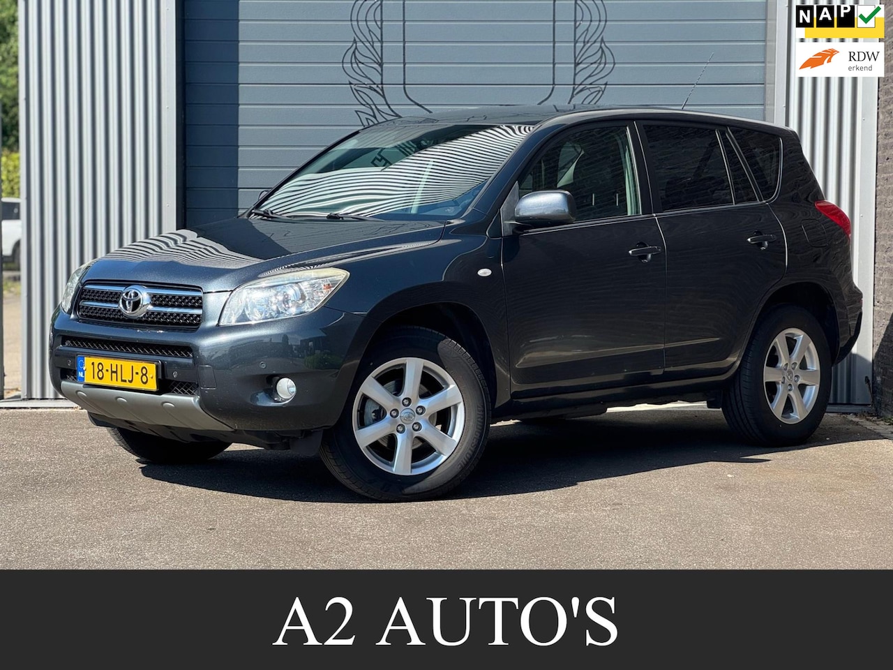 Toyota RAV4 - 2.0 VVTi X-Style Navigator Automaat|Leer|Sensoren|Trekhaak - AutoWereld.nl