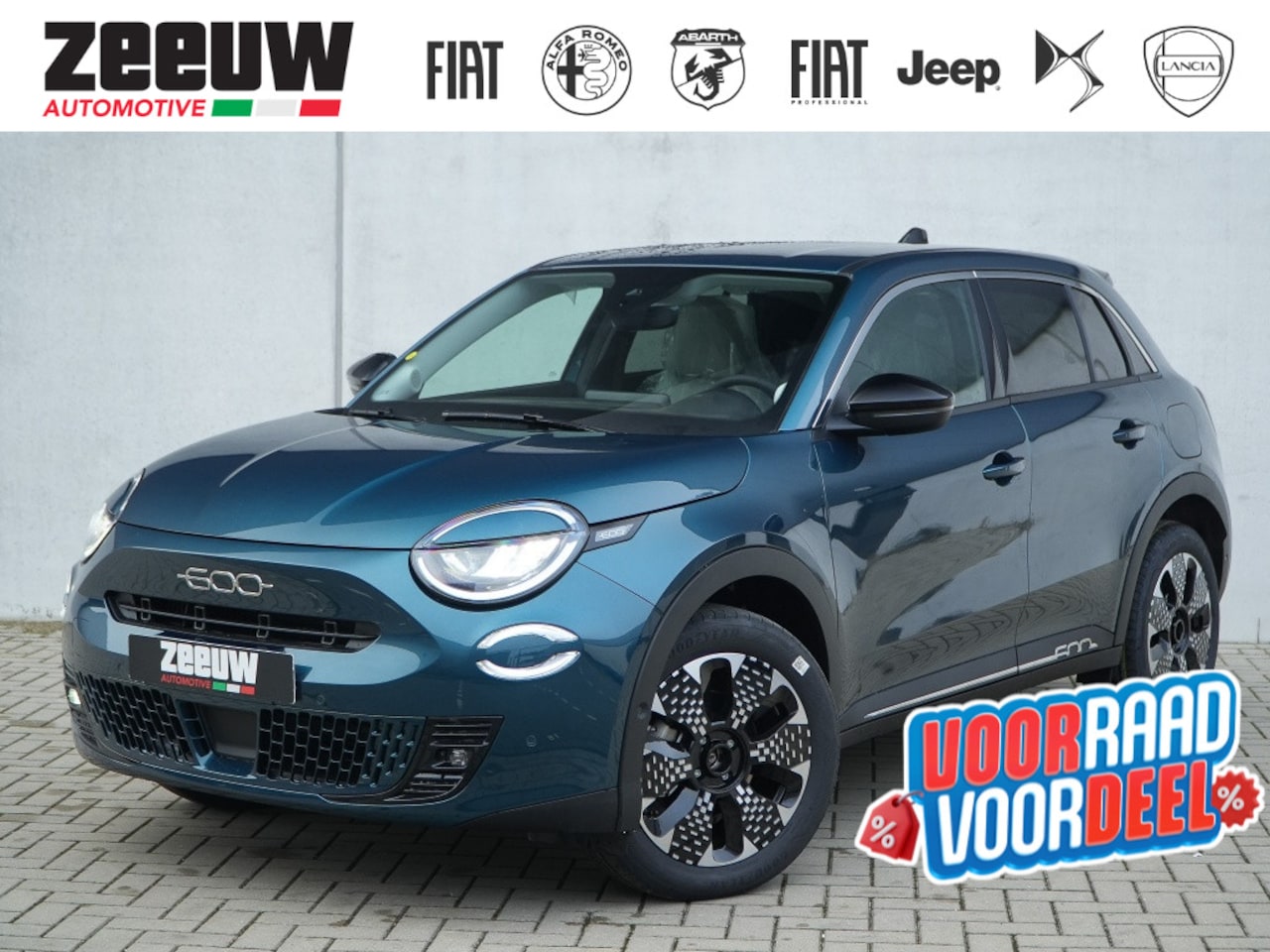 Fiat 600 - 1.2 Hybrid 100 PK La Prima | Navi | Camera | Carplay - AutoWereld.nl