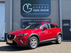 Mazda CX-3 - 2.0 SkyActiv 120PK Navi, Clima, Cruise, Stoelverw, Isofix, Bluetooth, Pdc, KeylessGo, Lmv,