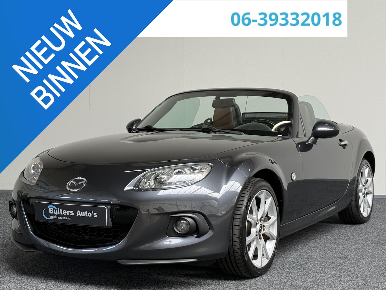 Mazda MX-5 Roadster Coupé - 1.8 Hanabi HARDTOP | LEDER | 1e EIG | 17” | - AutoWereld.nl