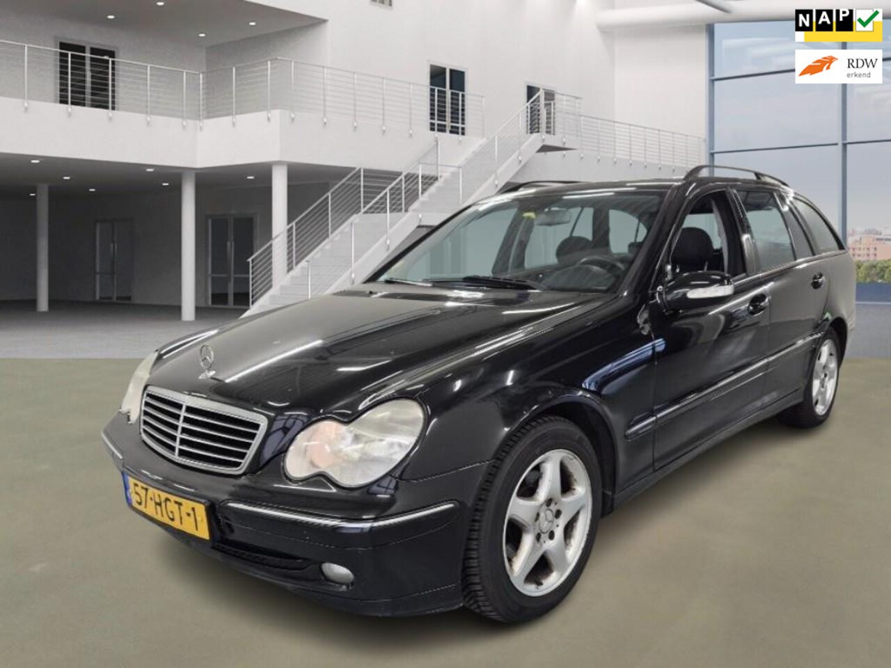 Mercedes-Benz C-klasse Combi - 200 K. Elegance 200 K. Elegance - AutoWereld.nl