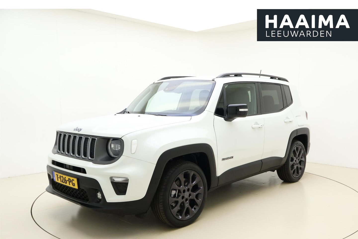 Jeep Renegade - 4xe 190 Plug-in Hybrid Electric Limited Automaat | Navigatie | Trekhaak | Lederen bekledin - AutoWereld.nl