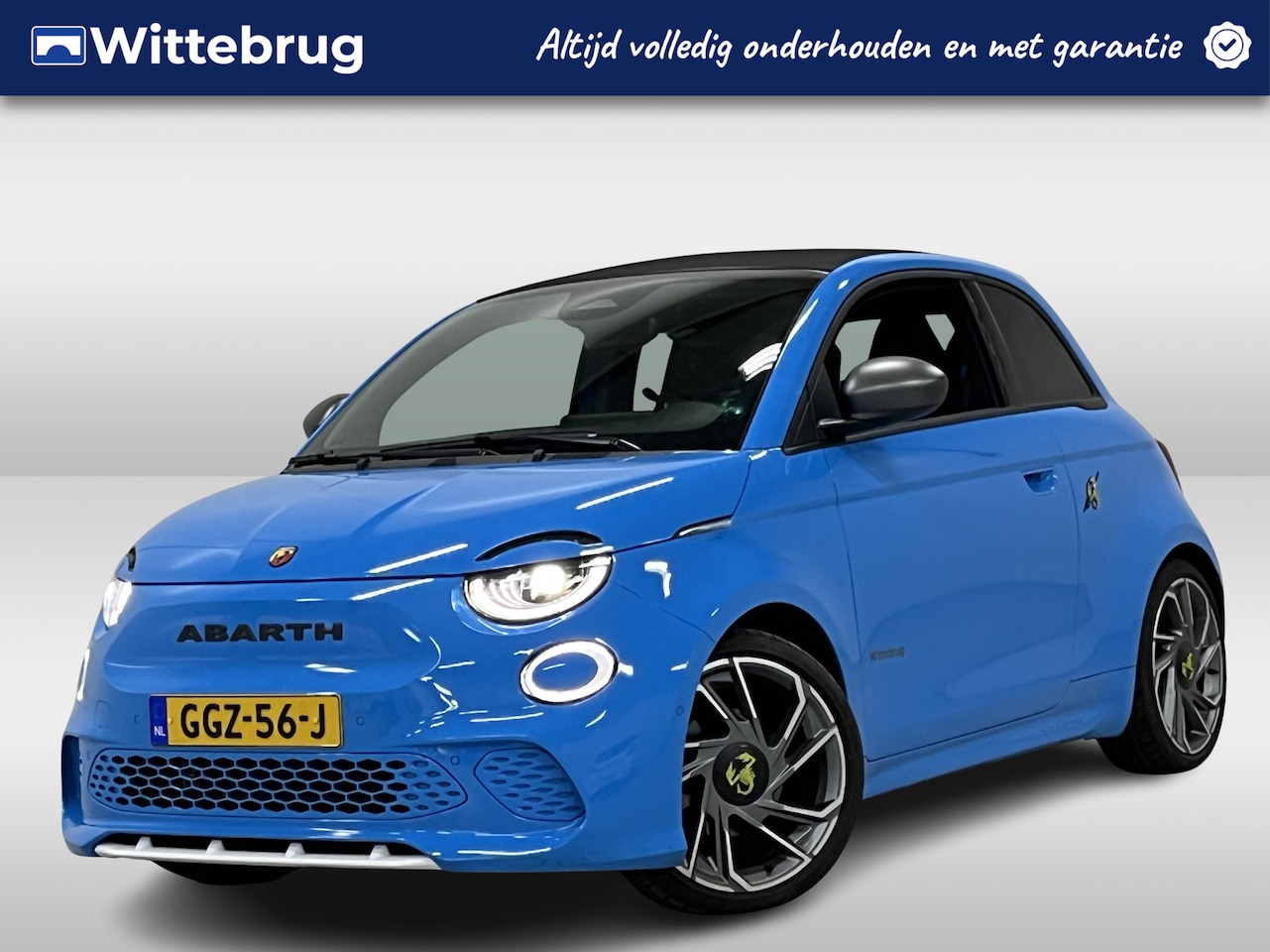 Fiat 500 Abarth - Turismo 42 kWh Abarth 500C ELEKTRISCH KANON !! - AutoWereld.nl