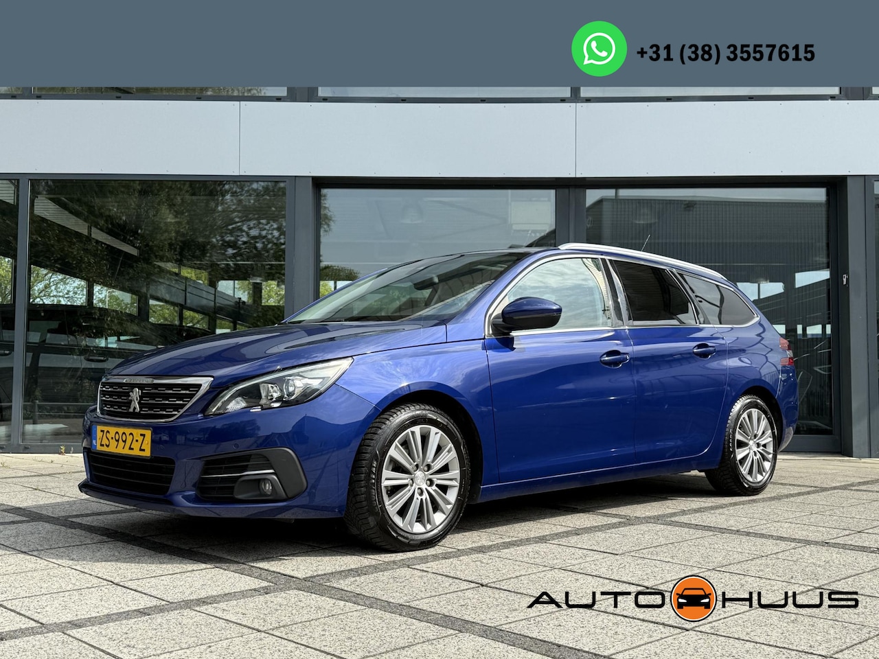 Peugeot 308 SW - 1.5 BlueHDi Blue Lease Premium | Navi  | Camera | Panorama | Trekhaak | - AutoWereld.nl