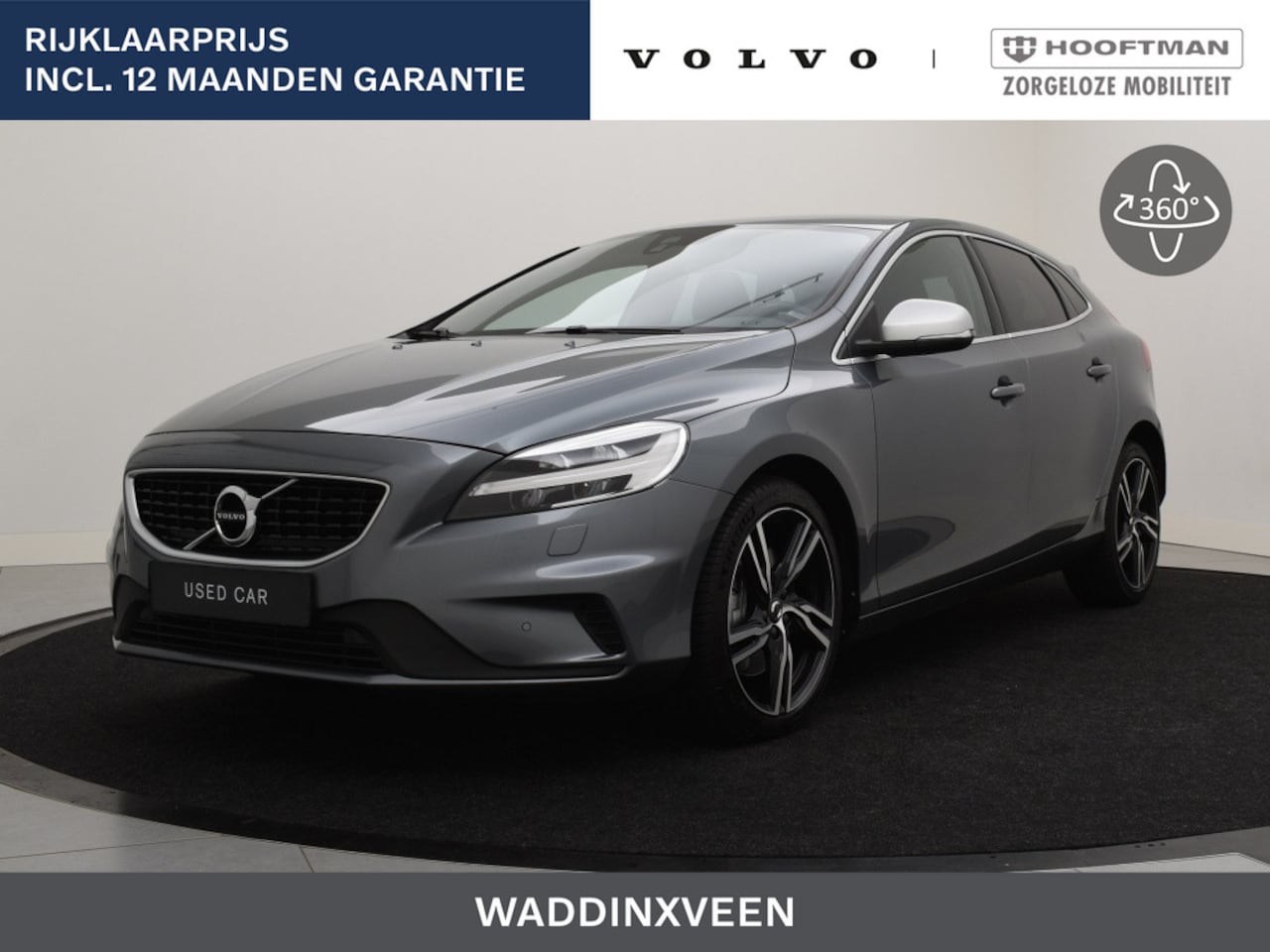 Volvo V40 - T4 AUT(6) 190PK R-DESIGN 18INCH KEYLESS FULL-LED GETINT GLAS - AutoWereld.nl