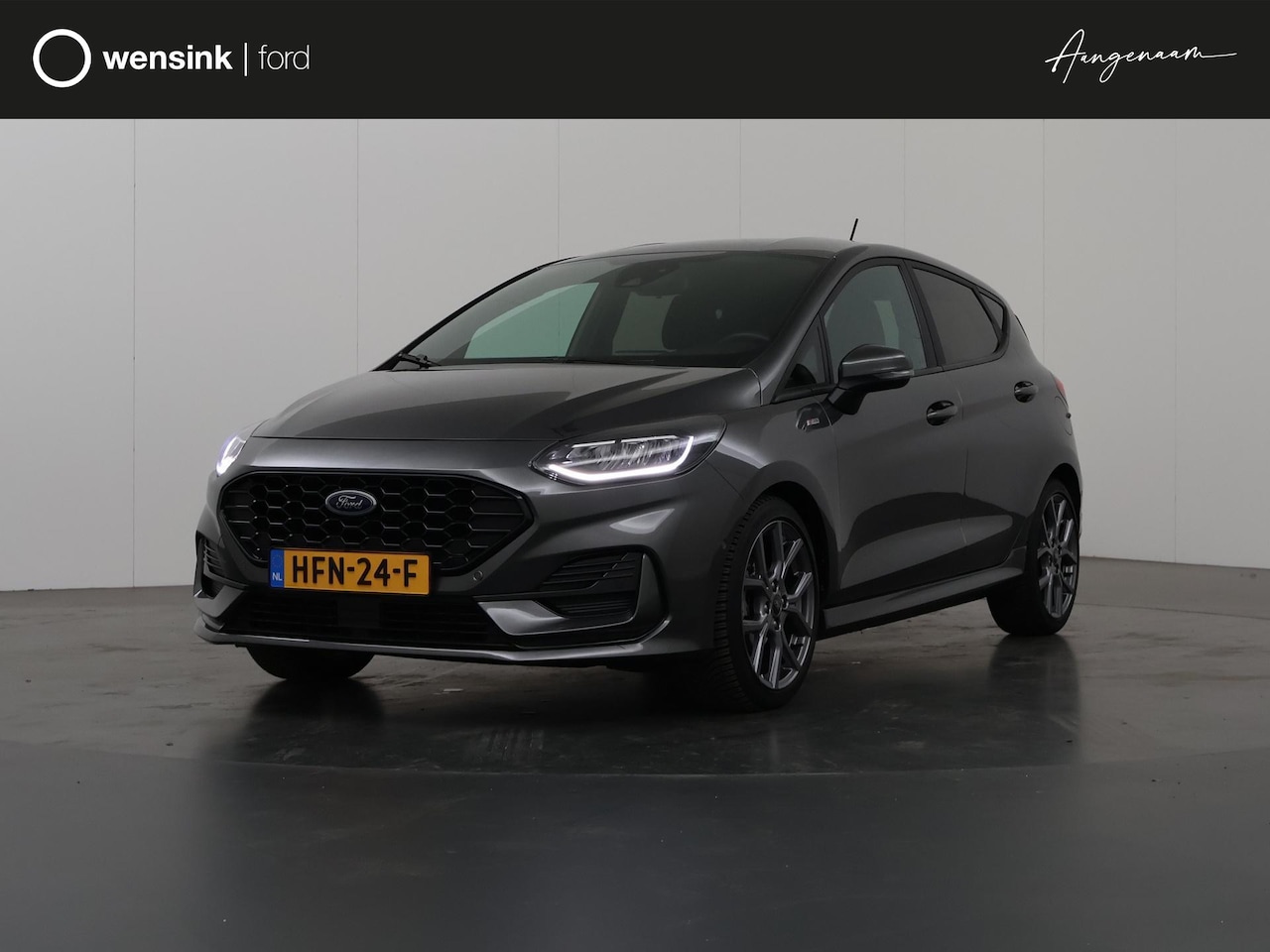 Ford Fiesta - 1.0 EcoBoost Hybrid ST-Line | Winterpakket | Parkeercamera | Adaptieve Cruise Control | Na - AutoWereld.nl