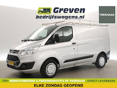 Ford Transit Custom - 270 2.2 TDCI L1H1 | APK tot 02-2026 | Airco Cruise 3 Persoons Trekhaak Imperiaal Elektrpak