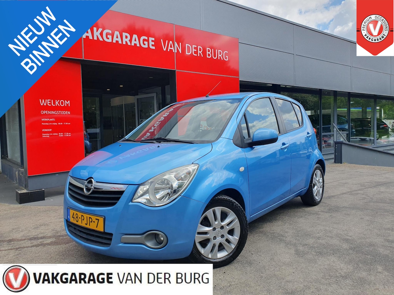 Opel Agila - 1.2 Edition Airco Trekhaak LM Velgen - AutoWereld.nl