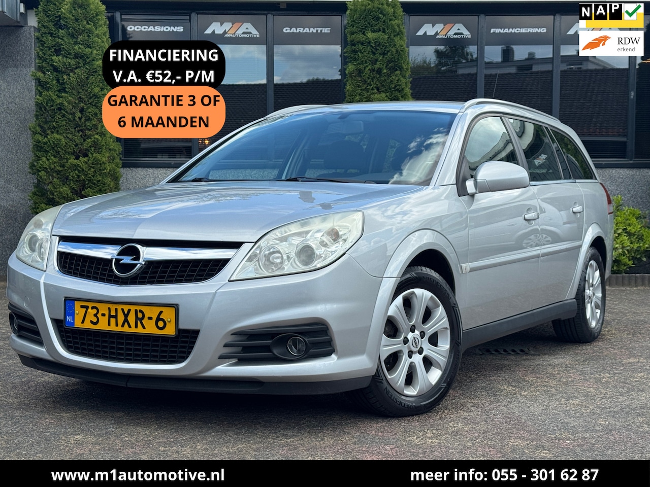 Opel Vectra Wagon - 2.2-16V Business |Cruise|Trekhaak|1E EIG - AutoWereld.nl