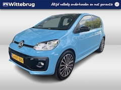 Volkswagen Up! - 1.0 BMT high up / R Line/ Blauw/ Zwart dak/ Clima/ Camera/ Parkeersensor/ 17 lmv/