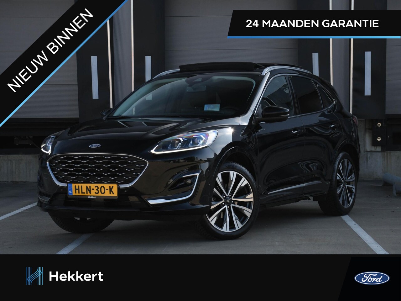 Ford Kuga - Vignale 2.5 PHEV 225pk Automaat PANO-DAK | ADAP. CRUISE | LEDER | 20''LM | CAMERA VOOR + A - AutoWereld.nl