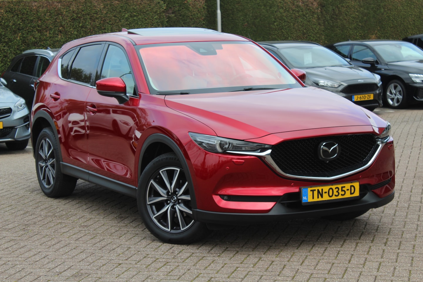 Mazda CX-5 - 2.5 SkyActiv-G 194 GT-M 4WD 65.329 km! / Trekhaak / Schuifdak / 360Camera / Leder / Head-u - AutoWereld.nl