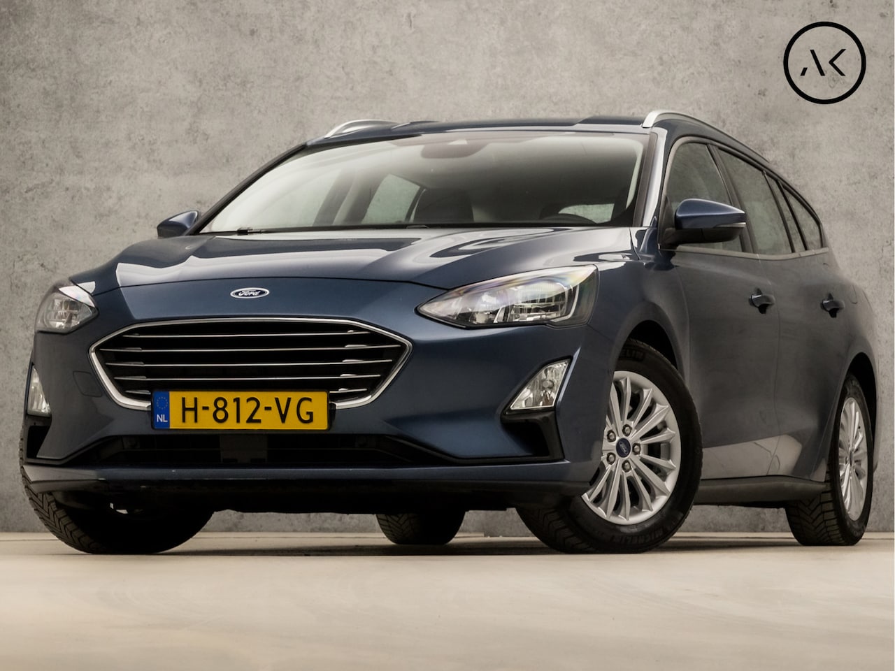 Ford Focus Wagon - 1.0 EcoBoost Titanium Business Automaat (APPLE CARPLAY, GROOT NAVI, STUUR/STOELVERWARMING, - AutoWereld.nl
