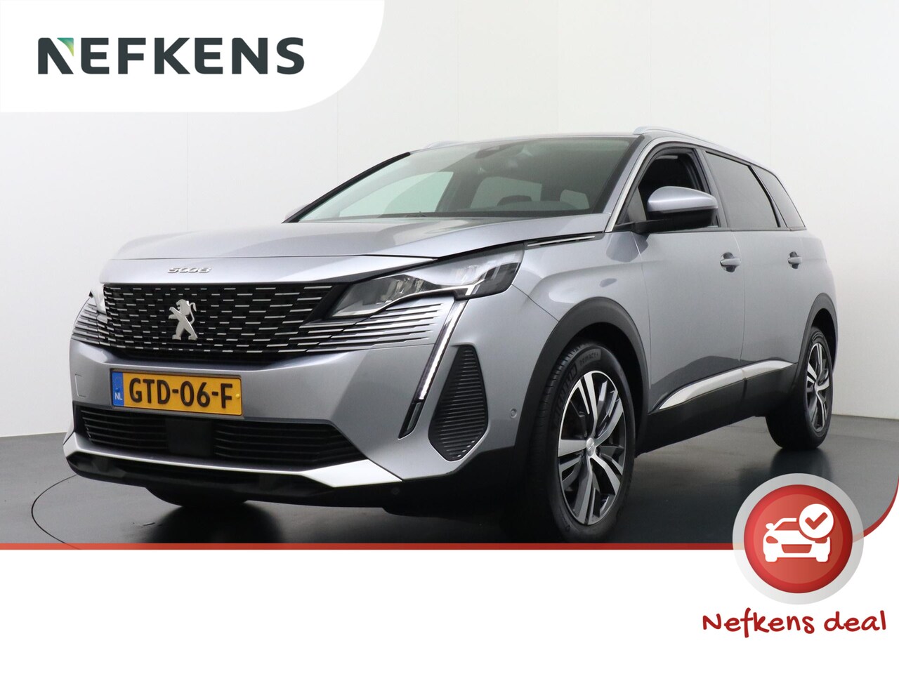 Peugeot 5008 - 130pk P.T. Allure Pack (7-Pers/Camera/Climate/Cruise/AppleCarPlay/Verw.stoelen/P.Glass) - AutoWereld.nl
