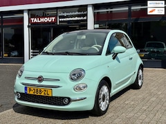 Fiat 500 - 1.2 Lounge - 39dkm, Panoramadak, Cruise Control, Stoelverwarming, Airco, Mintgroen