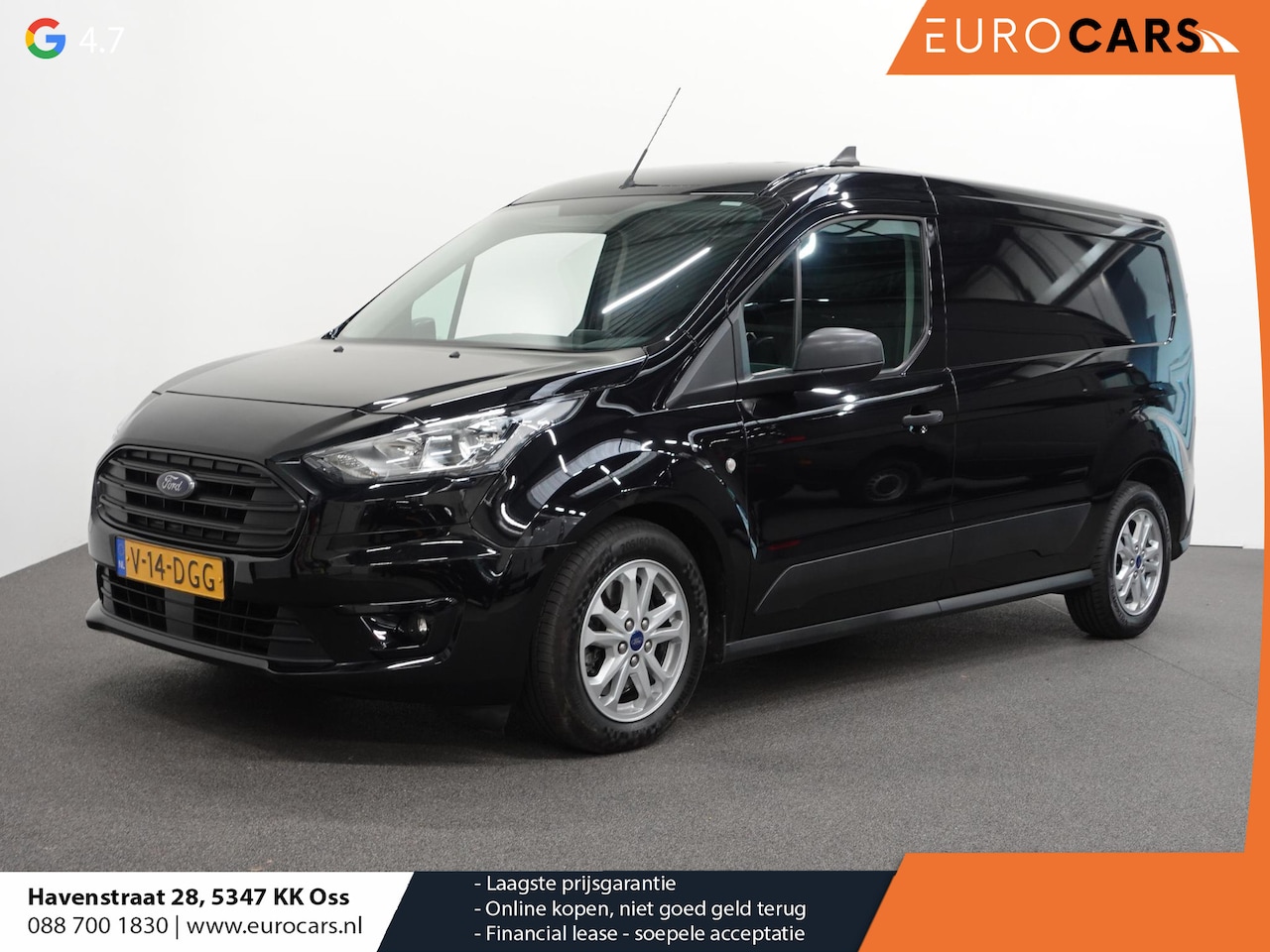 Ford Transit Connect - 100pk Automaat L2 Trend Navi Airco Cruise Control Camera 3 zits - AutoWereld.nl