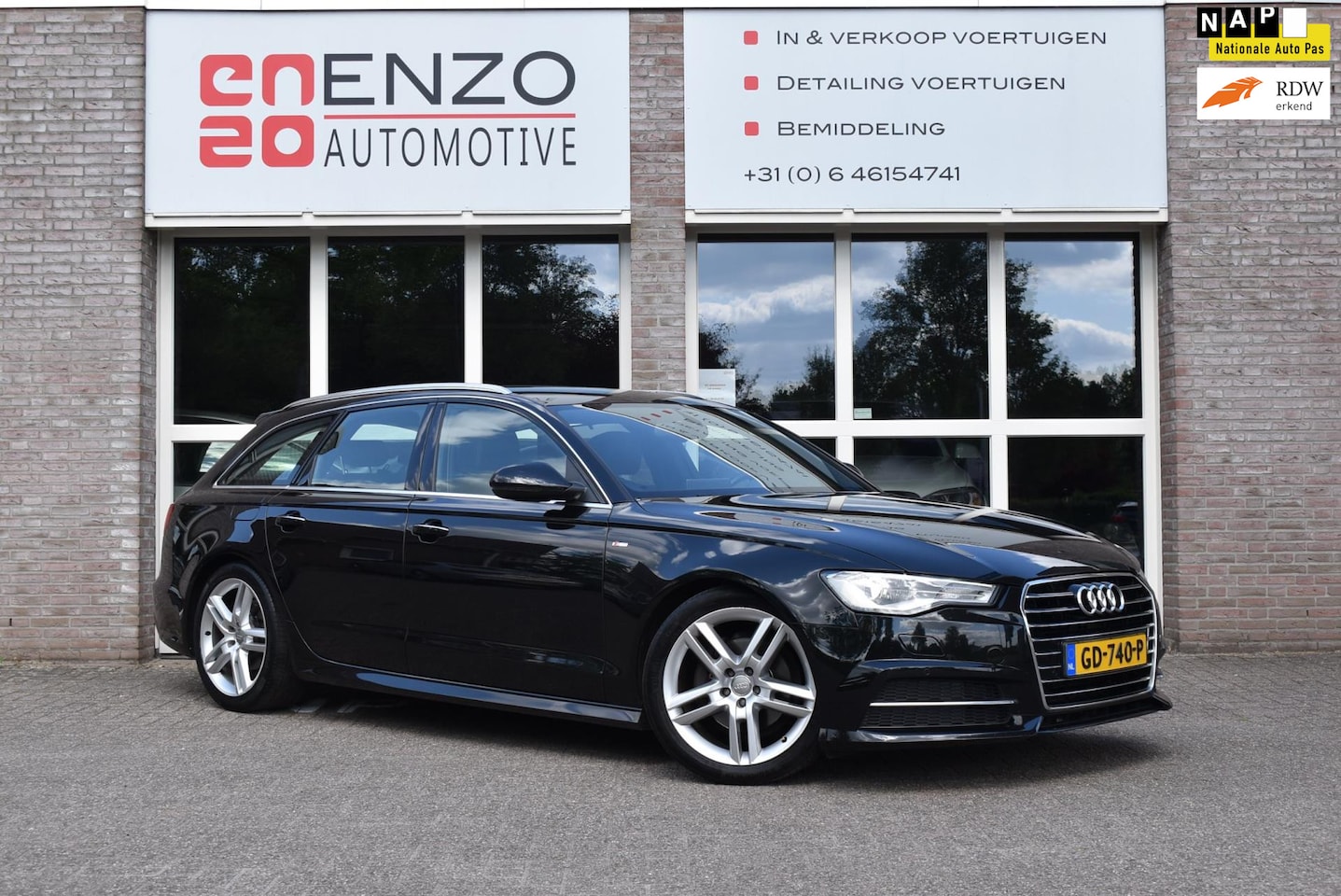 Audi A6 Avant - 1.8 TFSI ultra Premium Edition 1e eigenaar Afn trekhaak NLauto Cruise alcantara - AutoWereld.nl