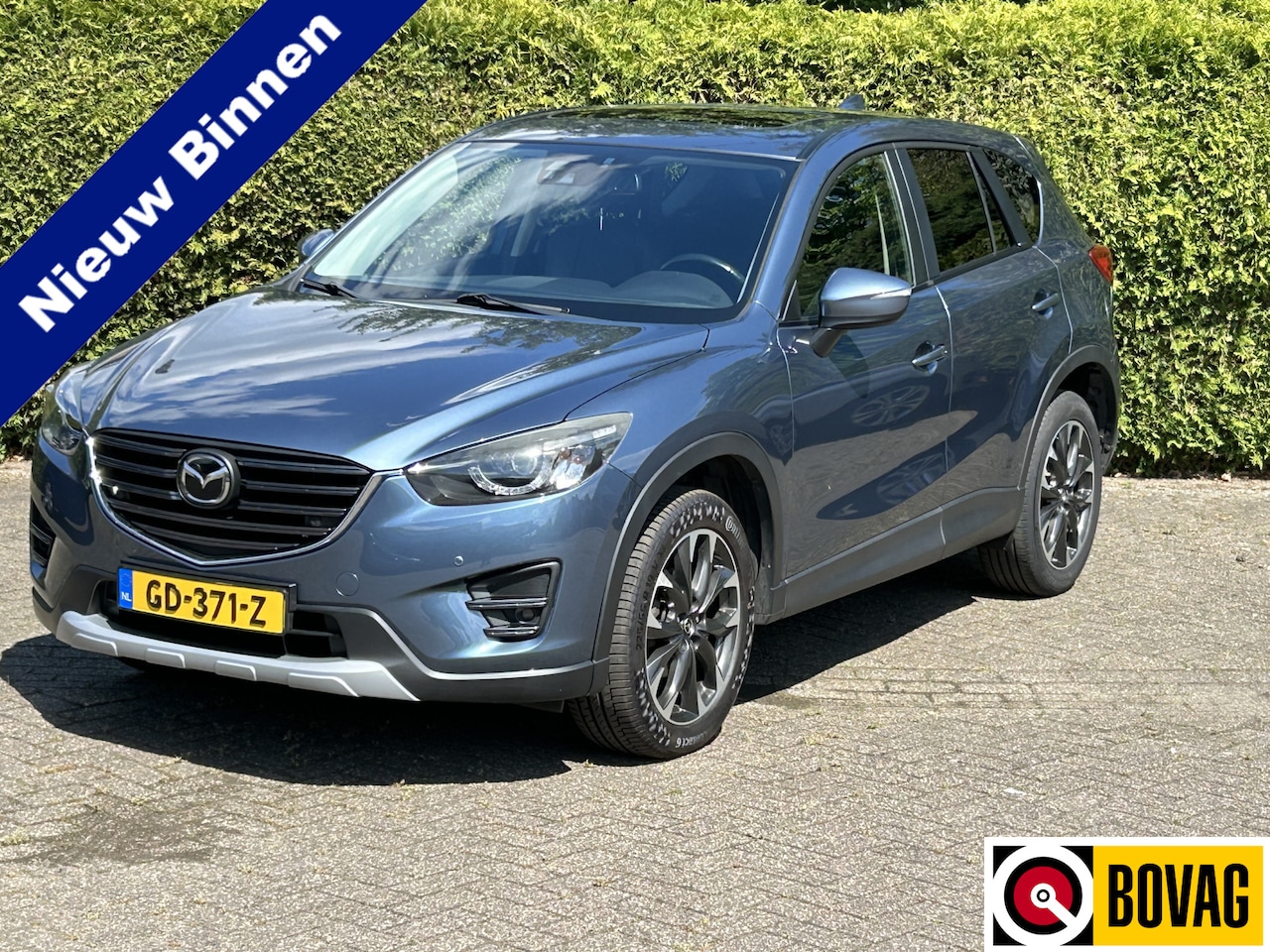 Mazda CX-5 - 2.5 SkyActiv-G 192 GT-M 4WD Automaat, airco, navigatie, trekhaak, kantel/schuifdak winterb - AutoWereld.nl