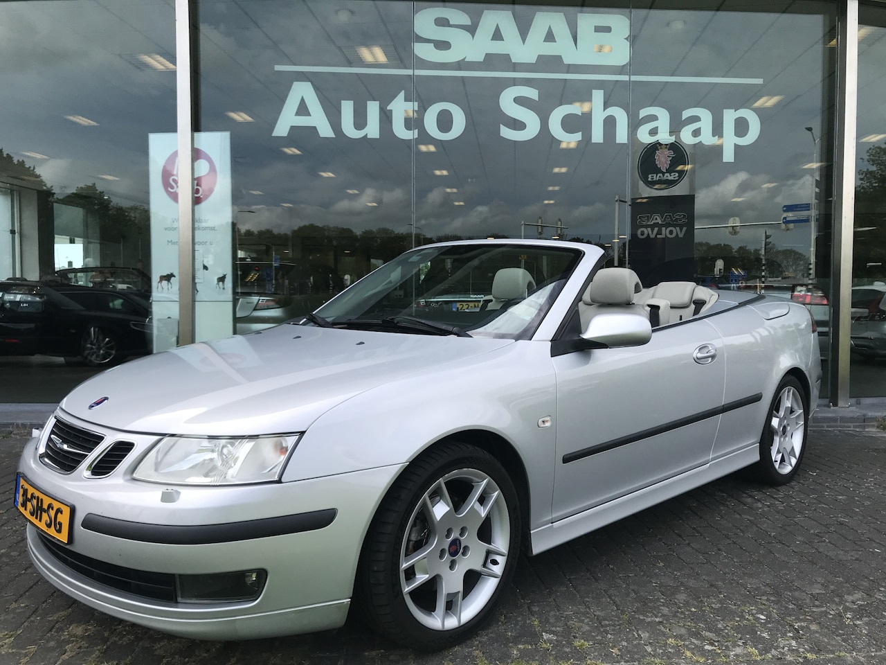 Saab 9-3 Cabrio - 2.0T Vector Automaat | Rijklaar incl garantie | 210 PK 18 inch Navigatie Stoelverwarming X - AutoWereld.nl