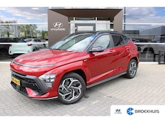 Hyundai Kona - 1.6 GDI HEV N Line Sky | DEMO | Open dak | 360 Graden camera | Elektrisch bedienbare voors