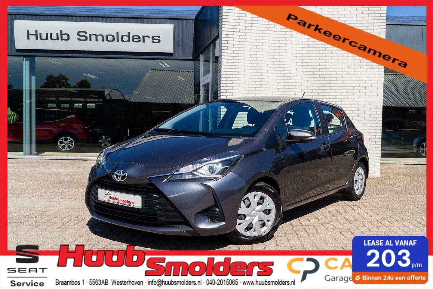 Toyota Yaris - 1.0 VVT-i Aspiration met navigatie - AutoWereld.nl