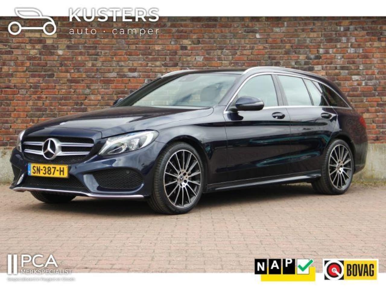 Mercedes-Benz C-klasse Estate - 180 Sport Edition Premium + | Stoelverwarming | Ledverlichting | - AutoWereld.nl
