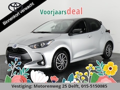 Toyota Yaris - 1.5 HYBRID BI-TONE SILVERLINE AUTOMAAT CLOUD NAVI APPLE & ANDROID.CAMERA.GARANTIE TOT 2031