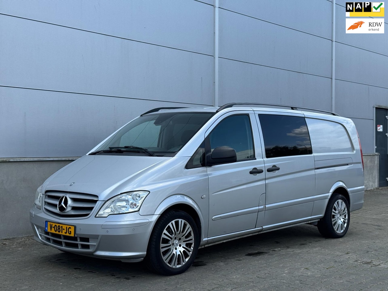 Mercedes-Benz Vito - 122 CDI 343 3.0 V6 LANG CLIMA|CRUISE|PDC| - AutoWereld.nl