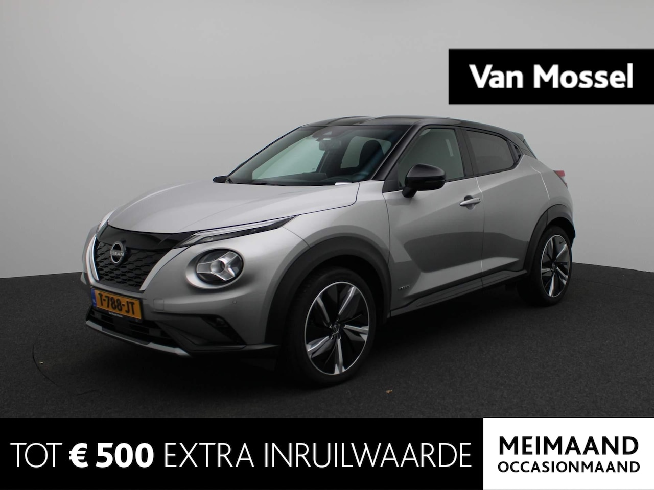 Nissan Juke - 1.6 Hybrid N-Design | Half-Leder | Navi | ECC | PDC | LMV | LED | Cam | - AutoWereld.nl