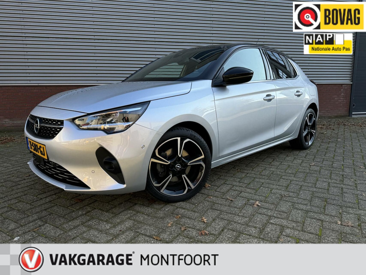 Opel Corsa - 1.2 GS Line|Navi via Apple-Andriod Carplay|Pano-dak|Airco|360 Camera|digi-dashboard|Stoel - AutoWereld.nl