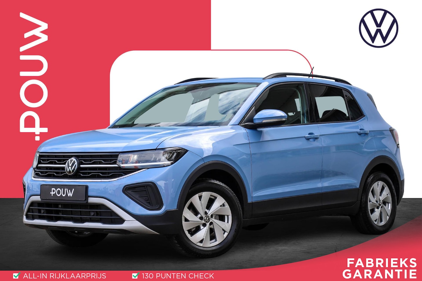 Volkswagen T-Cross - 1.0 TSI 95pk Life Edition | Adaptive Cruise | Parkeersensoren | DAB | App Connect - AutoWereld.nl