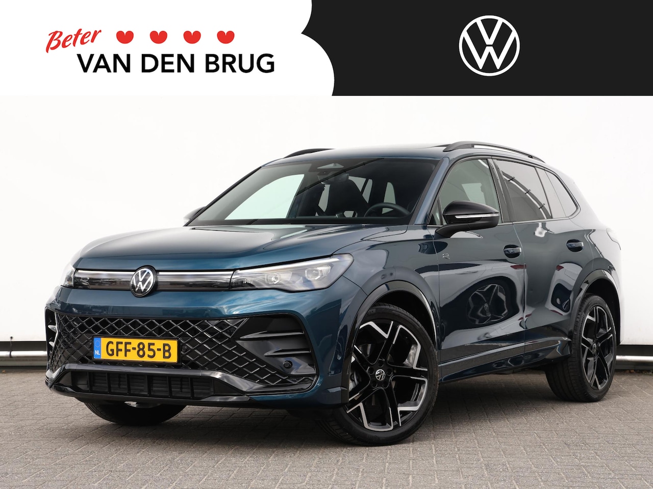 Volkswagen Tiguan - 1.5 eTSI R-Line Business 150PK DSG | Led plus | Panoramadak | Navigatie | Side assist | Ca - AutoWereld.nl