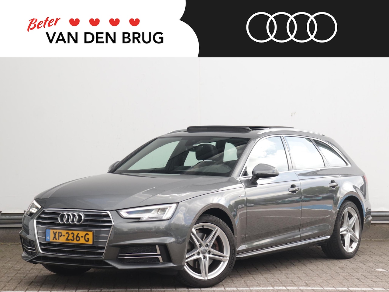 Audi A4 Avant - 1.4 TFSI Sport S line edition | Panoramadak | Virtual cockpit | Trekhaak | Achteruitrijcam - AutoWereld.nl