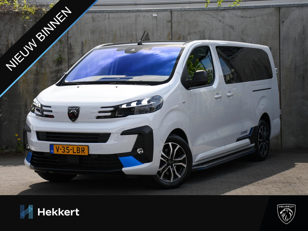 Peugeot Expert - Dynamic DC L3H1 2.0 BlueHDI 180pk Automaat TREKHAAK | 17''LM | LEDER | DODE HOEK | ADAPT. - AutoWereld.nl