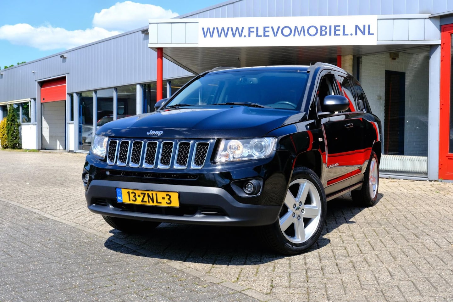 Jeep Compass - 2.0 Limited Navi|Leder|Clima|LMV|Stoelverw. - AutoWereld.nl
