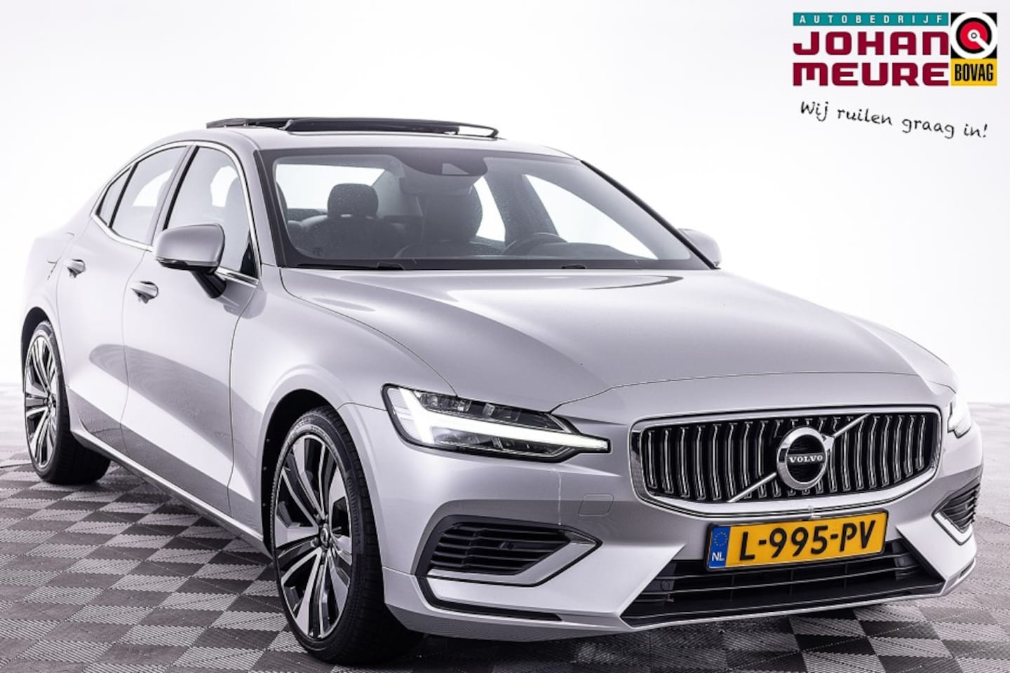 Volvo S60 - 2.0 Recharge T6 AWD Inscription Automaat | PANORAMADAK | LEER - AutoWereld.nl