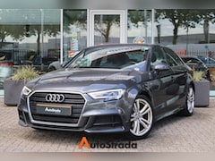 Audi A3 Limousine - 35 S-Line TFSI 150pk | Virtual | Carplay | Navi | Cruise | Climate | Stoelverwarming | DAB