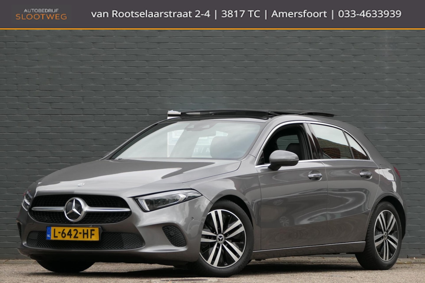 Mercedes-Benz A-klasse - 180 Business Solution Luxury Panoramadak | Leer | Widescreen |Matrix LED | Sfeerverlichtin - AutoWereld.nl