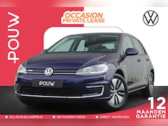 Volkswagen e-Golf - 136pk E-DITION | SoH 94% | Stoelverwarming | Navigatie | Achteruitrijcamera