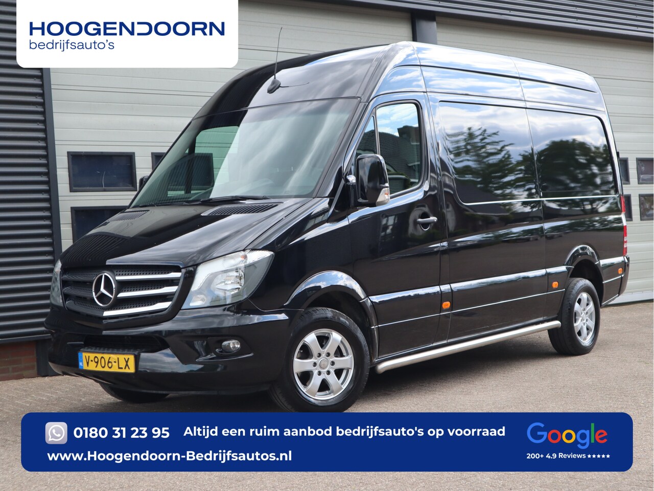 Mercedes-Benz Sprinter - 319 3.0 CDI V6 Euro 6 Automaat L2H2 - 3,5t KG Trekhaak - Airco - AutoWereld.nl