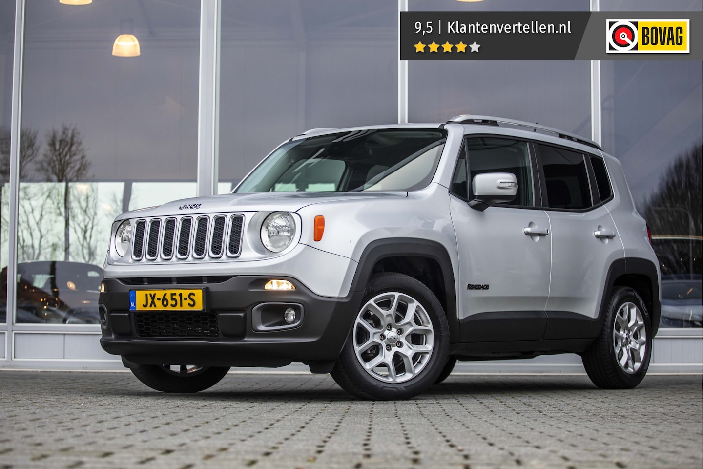 Jeep Renegade - 1.4 MultiAir Limited | Trekhaak | NL Auto | Navi - AutoWereld.nl