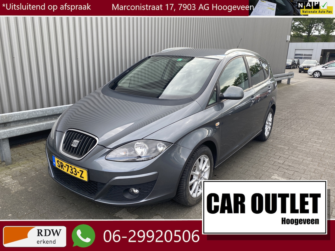 Seat Altea XL - 1.4 TSI Style Clima, CC, Multimedia, LM, Trekh, nw. APK – Inruil Mogelijk – - AutoWereld.nl