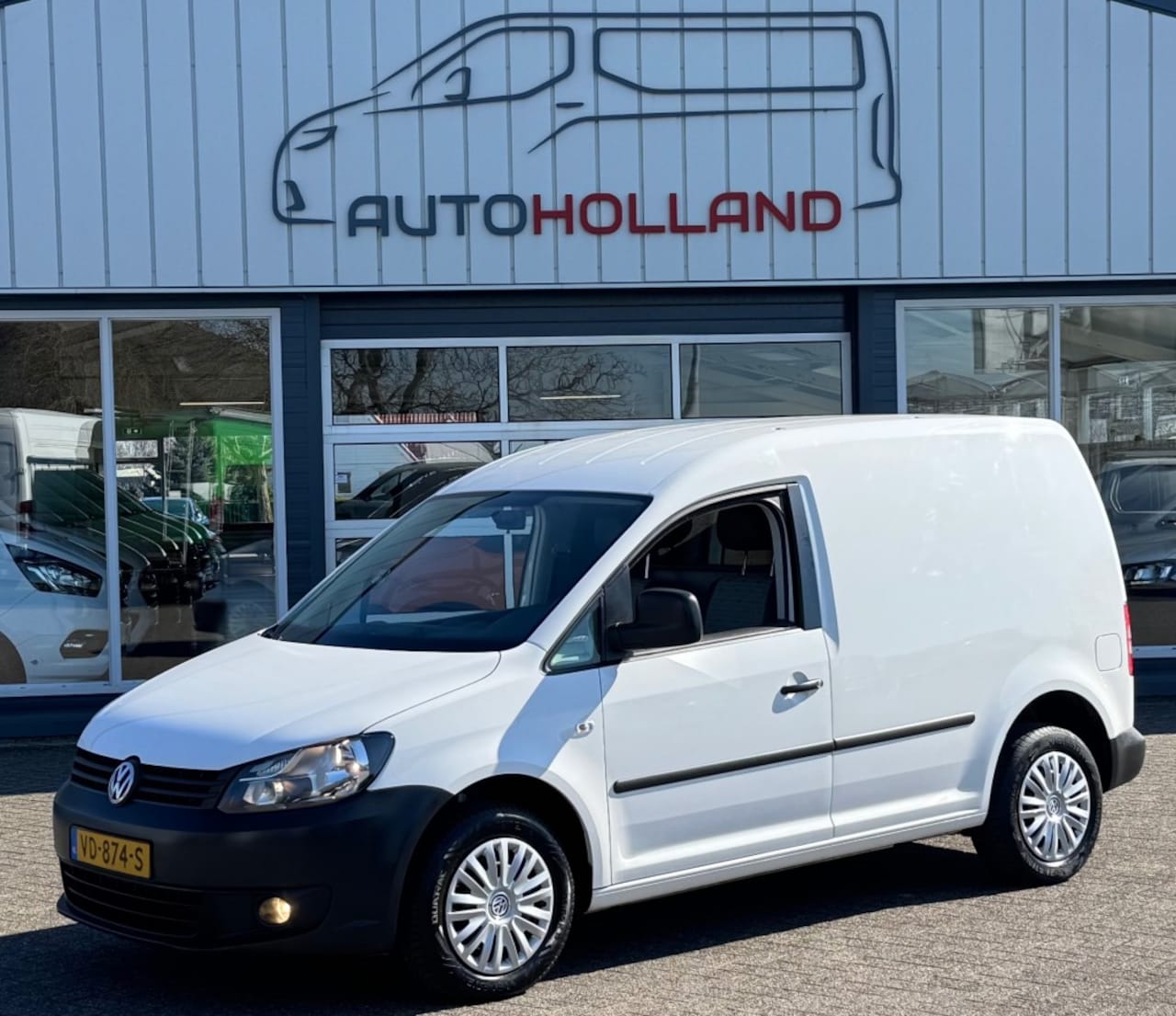 Volkswagen Caddy - 2.0 ECOFUEL 80KW 109PK AIRCO/ AUDIO/ SCHUIFDEUR/ ELEC RAMEN/ 100 - AutoWereld.nl